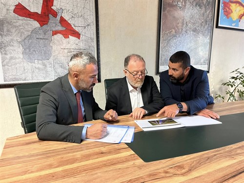 DEM PARTİ GRUP BAŞKANVEKİLİ TEMELLİ İLE PROJELER ÜZERİNDE İŞTİŞARELER YAPILDI.