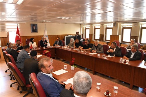 MUŞ KATI ATIK BELEDİYELER BİRLİĞİ TOPLANTISI GERÇEKLEŞTİRİLDİ.